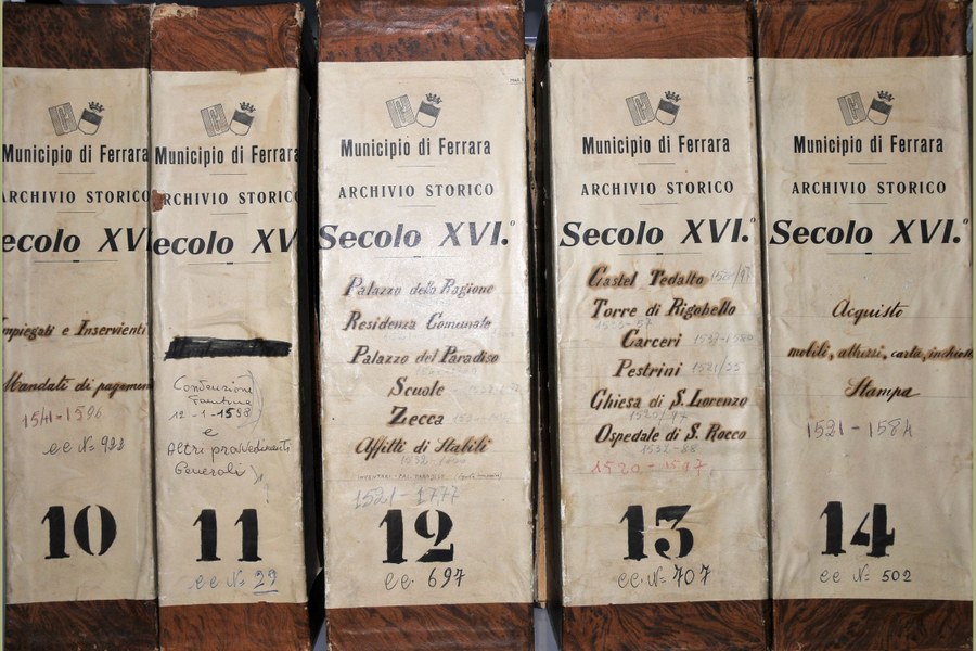 Archivio storico del Comune di Ferrara: sezione Finanziaria