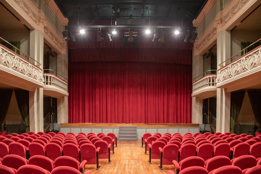 Rubiera, Teatro Herberia, Palcoscenico (dopo la ristrutturazione)