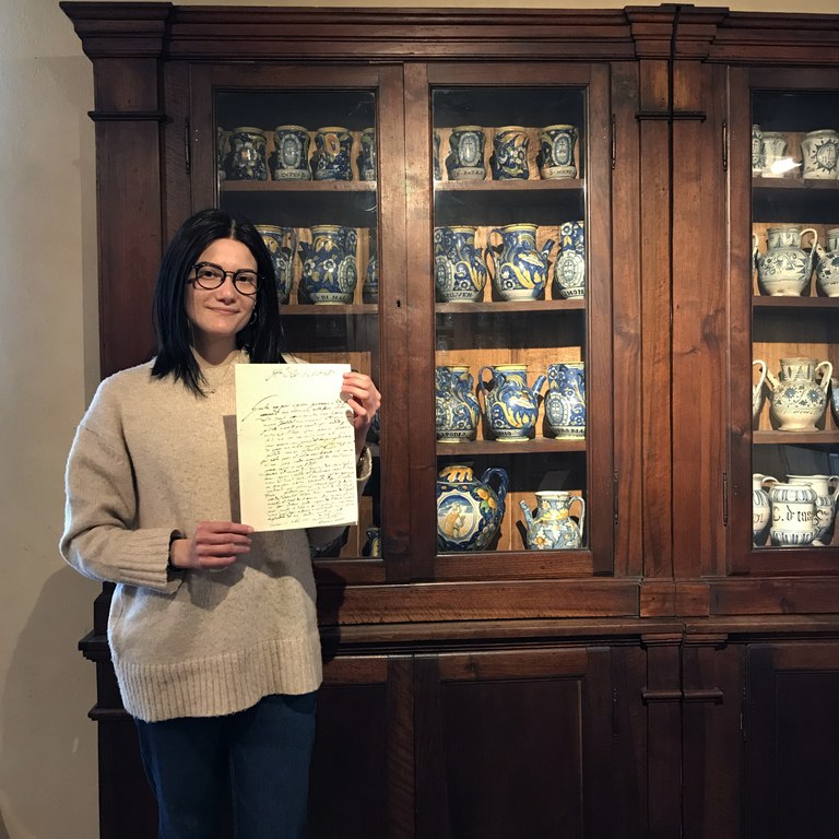 Archivio storico comunale di Novellara: Beatrice Tagliavini, tirocinio curricolare 