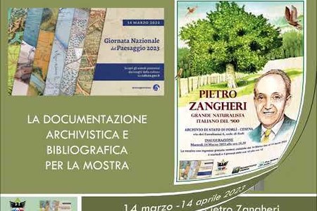 Pietro Zangheri grande naturalista italiano del '900