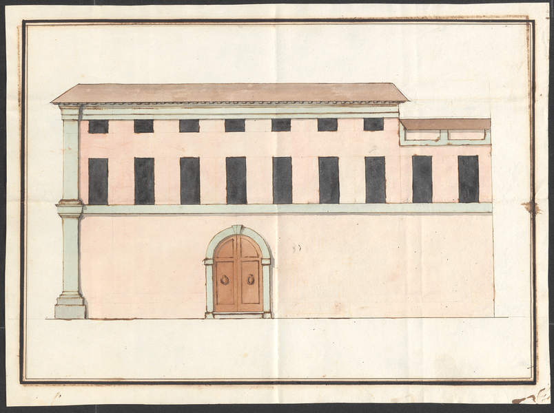 Ravenna, ASC, Commissione d’Ornato, Progetto Casa Carboni, 1819