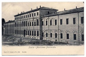 Manicomio provinciale di Bologna in Imola, inizio del Novecento (foto Biblioteca comunale di Imola)