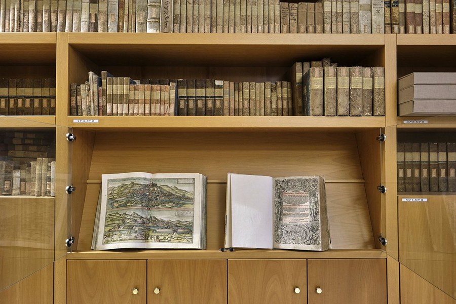 Biblioteca comunale “Glauco Lombardi” di Colorno: fondo storico “Belloni” (foto di Gigi Montali)