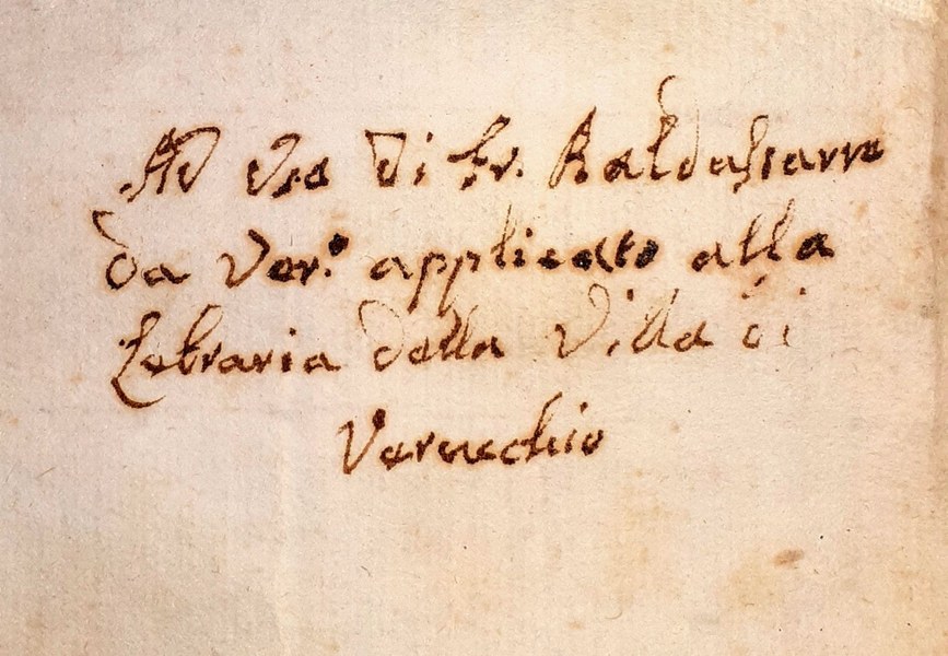 Archivio storico comunale di Verucchio - catalogazione Antica biblioteca comunale “Antonio Tondini”