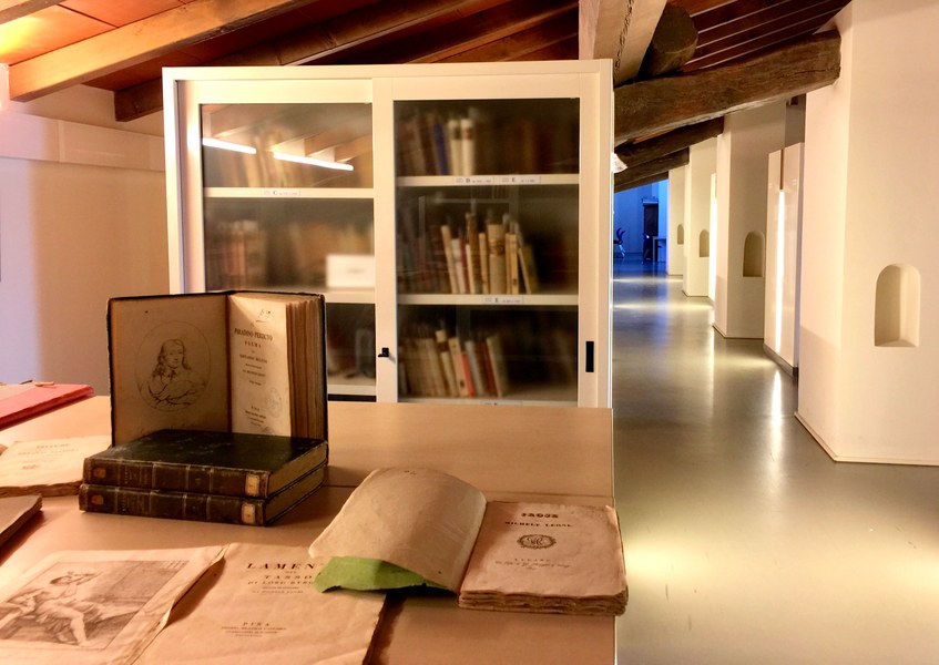 Biblioteca comunale “Michele Leoni” di Fidenza: fondo storico (foto di Francesca Bertorelli)