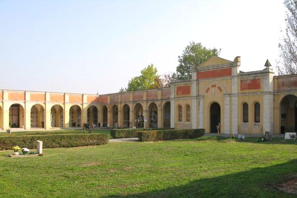 Cimitero di Amola del Piano, San Giovanni in Persiceto (Bologna) - foto “WebGIS del Patrimonio culturale dell’Emilia-Romagna” (Ministero della cultura, Segretariato regionale per l’Emilia-Romagna)