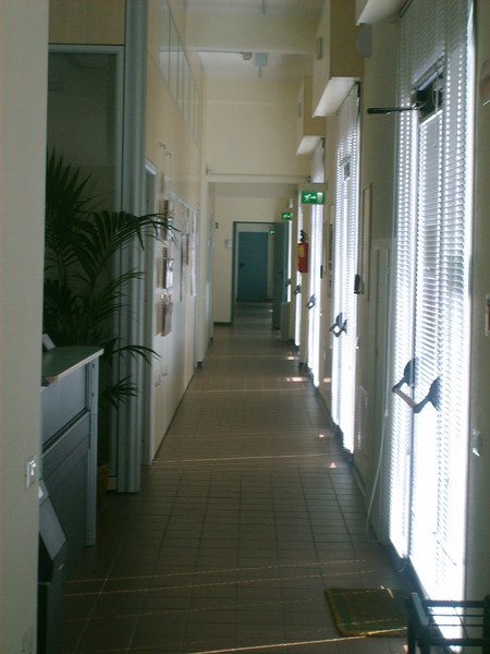 Istituto storico di Modena, Sede, corridoio principale