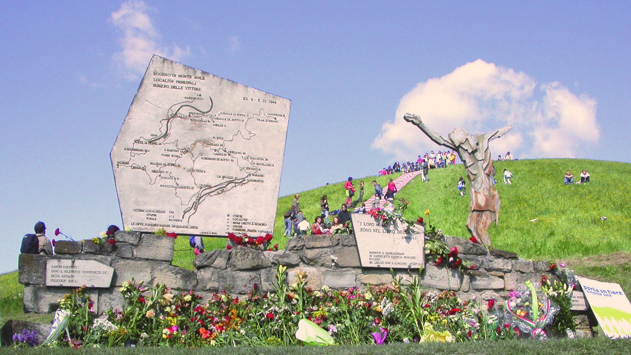 Monumento alle vittime dell’Eccidio di Monte Sole – Marzabotto (Bologna)