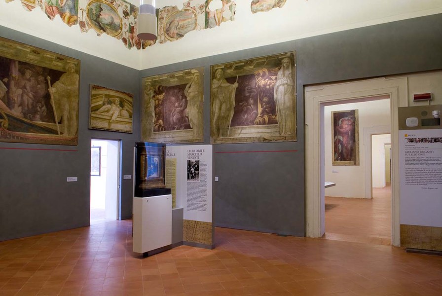 Museo Civico Gonzaga, Novellara (RE), allestimento