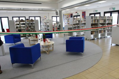 Immagini dall'inaugurazione della biblioteca