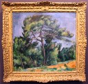 Paul Cézanne, Il grande pino, 1892-96, San Paolo, Museu de Arte (foto Wiki Commons)