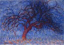 Piet Mondrian, L’albero rosso, 1908, L’Aia, Gemeentemuseum Den Haag (foto Wiki Commons)