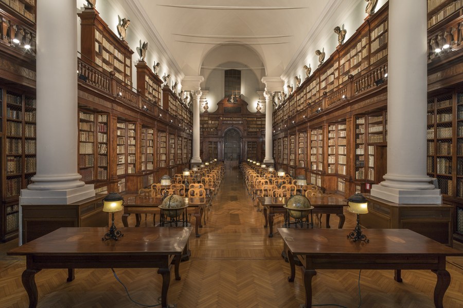  Aula Magna della Biblioteca Universitaria di Bologna © Antonio Cesari