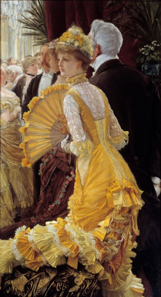 JAMES TISSOT Il ballo (Evening), 1878 circa olio su tela, 91 x 51 cm Parigi, Musée d’Orsay