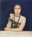 ANSELMO BUCCI Rosa Rodrigo (la bella), 1923-1925 olio su tela, 72 x 60 Matteo Maria Marpelli Arte Moderna e Contemporanea