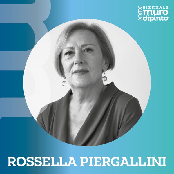 I protagonisti della Biennale del Muro Dipinto 2023: Rossella Piergallini