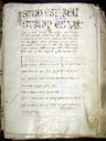 Bim, ASCI, Libro rosso del Comune di Imola, carta iniziale, sec. XIII. 