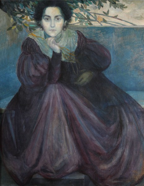 Giovanni-Prini-Ritratto-della-fidanzata-Orazia-Belsito-1899-olio-su-tela-Collezione-privata