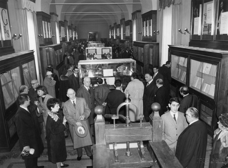 Inaugurazione del Museo Bodoniano, novembre 1963