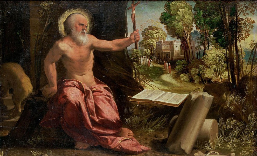 Dosso Dossi, San Girolamo, Vienna, Kunsthistorisches Museum