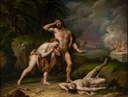 Clemente Albèri, Adamo ed Eva scoprono il corpo morto di Abele, 1838