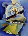 TULLIO CRALI, In decollo, olio su cartone, 1932, cm. 73 x 57, Rovereto (Tn), MART – Museo di arte contemporanea di Trento e Rovereto