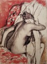 Edgar Degas - Dopo il bagno -  Litografia