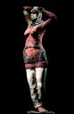 Salomé 2000 - terracotta policroma 162x60x30 cm © Ph C. Vannini