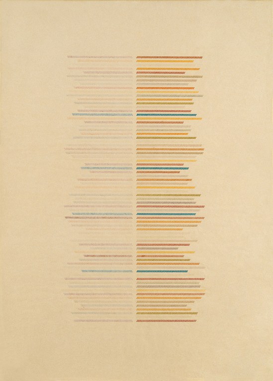 Remo Gaibazzi, Senza Titolo, pennarelli su velina, cm 100 x 70, 1977-79