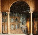 Teatro Farnese, Parma, 1986 - Foto Luigi Ghirri - Photo courtesy@Eredi Luigi Ghirri 
