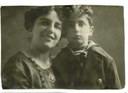 Mario Finzi e la mamma nel 1920