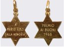 Stella “Premio dei Buoni” che fu conferita  alla memoria di Mario Finzi dal Comitato regionale nel 1965