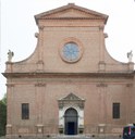 Chiesa di Santa Maria in Vado a Ferrara, facciata. Foto Censimento Chiese Italiane