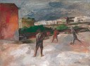 Paesaggio romano, 1957 Olio su tela, cm 70 x 95 Quadreria del Comune di Genazzano