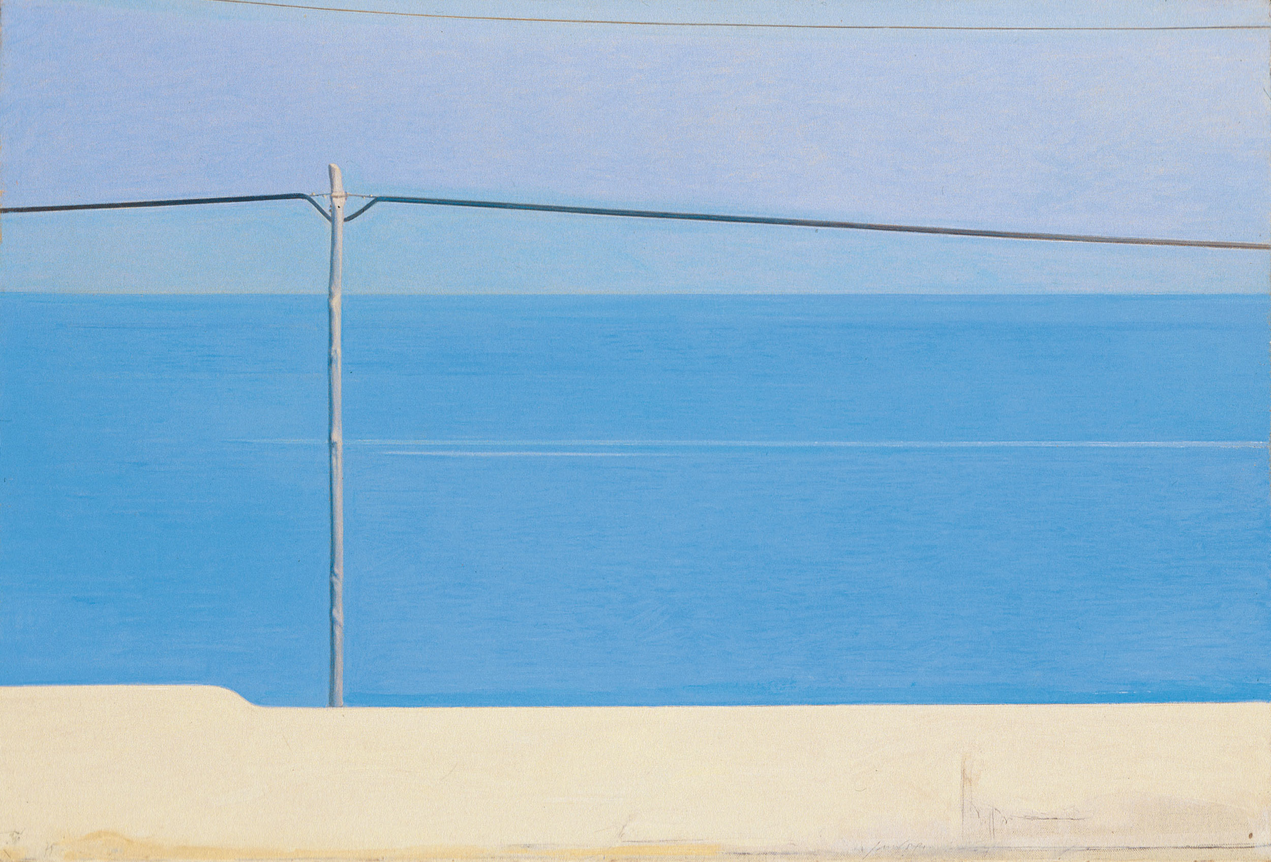Paesaggio, 1975 Olio su tela, cm 71 x 105 Ca’ la Ghironda – ModernArtMuseum