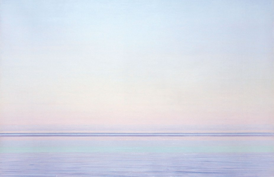 Linee del mare, 2006 Olio su tela, cm 70 x 91 Collezione privata