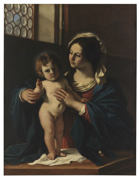 Guercino, Madonna col Bambino benedicente, 1629 