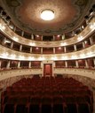 Pieve di Cento (BO), Teatro Alice Zeppilli, la sala teatrale vista dal palcoscenico