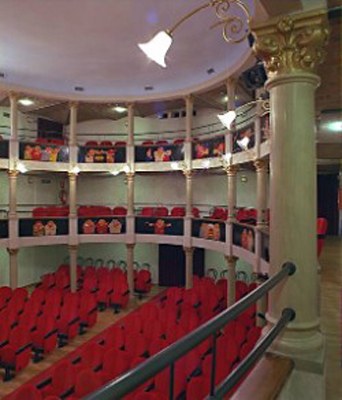 Rio Saliceto (RE), Teatro Comunale, la sala