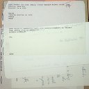 Dall'Archivio Milva:  telegramma di Giorgio Strehler a Milva in occasione del concerto con Astor Piazzolla a Parigi, 1984 (foto Biblioteca delle Arti, Università di Bologna)
