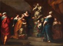 Giuseppe Marchesi detto Sansone (Bologna, 1699-1771) Salomone incensa gli idoli, 1720-1725 Olio su tela  Bologna, collezione privata