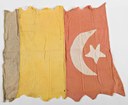 Bandiera turca per segnalazioni, presa a Bu Meliana (5 dicembre 1911) - Museo civico del Risorgimento, Bologna. © Museo civico del Risorgimento, Bologna | Certosa