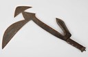 Kpinga, pugnale da lancio (Sudan) - Bologna, Museo civico medievale, donazione Mazzetti (1864). © Musei civici d’arte antica di Bologna