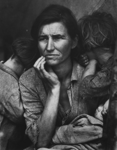 DOROTHEA LANGE, Madre migrante, 1936