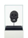 Damien Hirst Fear of Death (Full Skull), 2007 Mosche, resina, alluminio e vetro 16.3 x 12 x 12 in (415 x 305 x 305 mm) Photographed by Prudence Cuming Associates Ltd. © Damien Hirst and Science Ltd. All rights reserved SAIE 2024.