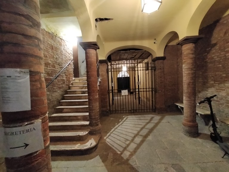Ferrara, Complesso delle Sinagoghe, Ingresso Via Mazzini 95