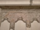 Ferrara, Complesso delle Sinagoghe, particolare degli affreschi scoperti al Tempio Fanese
