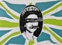 Jamie Reid, God Save the Queen Sex Pistols, litografia
