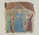 Piero della Francesca Madonna del parto 1455 Affresco, dimensioni originali 203x260 Museo di Monterchi Per gentile concessione del Museo di Monterchi
