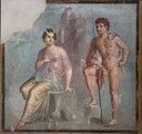 Io ed Argo Pompeii, VI, 9, 2-13, Casa di Meleagro, tablino (8), parete nord, tratto centrale, quadro affresco, 102 x107, I secolo d.C. - IV stile